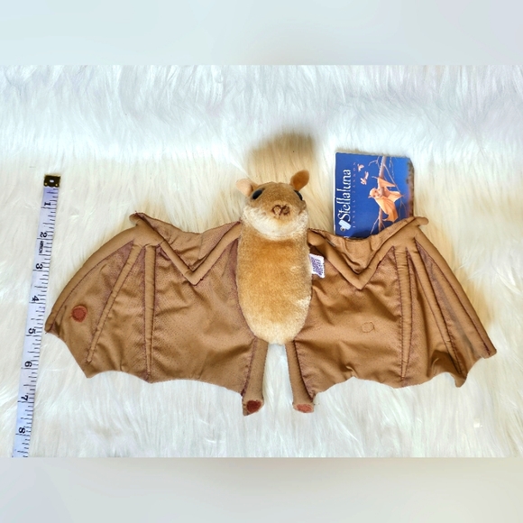 NEW VINTAGE RARE Stellaluna Velcro Wings 1994 Janell Cannon Book Character - Picture 11 of 14